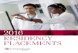 2016 RESIDENCY PLACEMENTS - St. George's University Residency Placements | 5 Residency Placements, All-Time