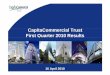 CitC ilT tCapitaCommercial Trust First Quarter 2010 Results€¦ · to request that the CCT Manager redeem or purchase their CCT Units while the CCT Units are listed. It is intended