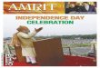 International Events - India in Hungary · AMRIT Vol. 3. Issue 1, August-September 2015 Bi-monthly Journal of the Embassy of India, Hungary Amrit is a bi-monthly journal published