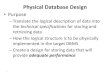 Physical Database Design Physical... · Physical Database Design •The process of producing a description of the implementation of the database on secondary storage; it describes