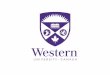 Established 1970 - University of Western Ontario · The assessment of communicative function in persons with hearing impairments ! The prevention of hearing loss, including consulting