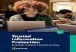 Trusted Information Protection - Cyber Readiness Institute · With Office 365, data is encrypted both at rest and in transit by default. For data in transit, Office 365 uses industry