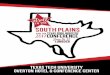South P˜ai˚ - Texas Pork Producers Association · 2017-10-18 · South P˜ai˚ south plains 9:00 am TPPA Board of Directors Meeting 1:00 pm Registration Opens (Registration will