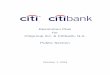 Resolution Plan for Citigroup Inc. & Citibank, N.A. Public ...€¦ · Citi Corporate Treasury and corporate items and discontinued operations. Citi Holdings: established in 2009,