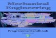 Mechanical Engineering - bue.edu.eg€¦ · Mechanical Engineering Programme Handbook (undergraduates), March 2016 Welcome achieving excellence in teaching, research, and student