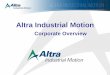 Altra Industrial Motion...6 Altra was formed through the acquisition of leading companies February 2000: Acquired Warner Electric. Warner (1927) Formsprag (1946) Stieber (1944) Wichita