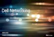 Dell Networking...Broadband Internet –DSL, Cable, Fiber Private –MPLS - Ethernet 4G - LTE Any Device Cloud & SaaS Any Device • A proactive enhancement for traditional WAN solutions