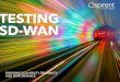 TESTING SD-WAN€¦ · applications or aspects of the Enterprise network. Understanding how these policies work can help IT originations optimize SD-WANs for the best balance of security