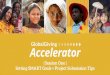 Setting SMART Goals + Project Submission Tips | Session One · Setting SMART Goals + Project Submission Tips . OBJECTIVES 1. Learn how to submit your project on GlobalGiving. 