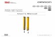 Safety Light Curtain - Omron · Type 4 and Type 2 ESPE (UL61496-1), Type 4 and Type 2 AOPD (UL61496-2), UL508, UL1998, CAN/ CSA C22.2 No.14, CAN/CSA C22.2 No.0.8 (3)China National