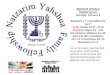 Natzarim Yahshua Beshalach | " | ×—×œ×©×‘When He Sent" Torah: Exodus 13:17 - 17:16 Prophets: Judges