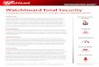 WatchGuard Total Security · your overall defense is, even when new threats bypass one defense. With Total Security Suite, organizations of all sizes can benefit from enterprise-grade