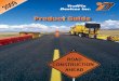 Product Guide - TrafFix Devices...Tra fFix 100% recycled rubber base is the “sandless” way to balllast channelizer drums. Therubber base “grips the road”and minimizes drum