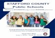 STAFFORD COUNTY Public Schools · 2016-08-30 · December 9, 2015 Members of the Stafford County School Board Stafford County Public Schools County of Stafford, Virginia We hereby