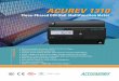 ACUREV 1310 - Accuenergy€¦ · ACUREV 1310 Three-Phased DIN-Rail Multifunction Meter FEATURES Revenue grade accuracy: ANSI C12.20 0.5 Class Measurement Canada approved Tamper-proof