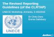 The Revised Reporting Guidelines (of the CLRTAP)€¦ · Revised Reporting Guidelines: • The revision of the Gothenburg Protocol provided a sensible opportunity to update/revise