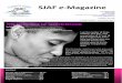 SJAF e-Magazine...From fashion conscious I went to fashion disaster not even bothering to look good and from being a very sociable person I became a recluse often leaving parties early,