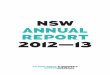 NSW ANNUAL REPORT 2012â€”13 - Dementia Australia Annual Report 2012-13 . 1. NSW. ANNUAL REPORT. 2012â€”13