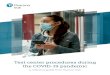 Test center procedures during the COVID-19 pandemic...Recommended test center procedures during COVID-19 pandemic - April 22 2 • State that candidates must be as far away as possible