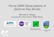 Fermi GBM Observations of Gamma-Ray Bursts · 3 0 0 k e V 1 M e V 3 M e V 1 0 M e V 3 M e V b n 0 8 1 0 0 1 3 9 2 B o t h G B M B G O D e t e c t o r s C h a n n e l s 0 t o 1 2 7