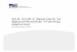 GLA 31/8.2 Approach to Apprenticeship Training Agencies · Apprenticeship Training agencies are not required to hold a licence 14. A voluntary register of such organisations is maintained