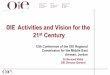 Activities and Vision for the 21st Century. Bernard Vallat.pdf · rinderpest-susceptible animal populations in the world as free “global freedom from rinderpest” Great victory