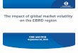 The impact of global market volatility on the EBRD region · EEC/Ukraine 21 Ukraine: • GDP fell by 17.2% and 14.7% year-on-year in the first and second quarters of 2015. Some sequential