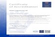 Certificate of Accreditation - kelton.co.uk€¦ · Initial Accreditation: October 25, 2005 Certificate Issued: December 9, 2019 This accreditation demonstrates technical competence