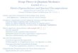 Group Theory in Quantum Mechanics Lecture 4 Matrix … Group Theory in Quantum Mechanics Lecture 4 (1.27.17) Matrix Eigensolutions and Spectral Decompositions (Quantum Theory for Computer