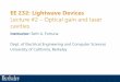 Lecture 2 - Optical gain and laser cavitiesinst.eecs.berkeley.edu/~ee232/sp19/lectures/Lecture - Optical gain a… · EE 232: Lightwave Devices Lecture #2 –Optical gain and laser