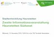 2018-11-13 Infoveranstaltung Praesentation · 2019-12-05 · Augsburg | Bürgerdialog Haunstetten –2. Informationsveranstaltung 14. November 2018 8 2. Beteiligungsphase von September