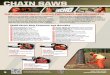CHain saws - Austin Outdoor Power Features & Benefits.pdf• 35.8 cc professional-grade 2-stroke engine • 14”, and 16” bar lengths Cs-341 Cs-355t The lightest gas-powered chain