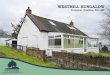 WESTHILL BUNGALOW - Threave Rural · Westhill bungalow is located in a semi-rural locationjust on the outskirts of the regional centre of Dumfries. The property is ideally situated