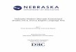 Nebraska Student Alternate Assessment Grades 3 to 8, and ...€¦ · Alternate Assessment (NeSA-AA) tests of English Language Arts (ELA) in grades 3–8, and 11. Nebraska educators