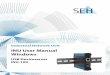 INU User Manual Windows - SEH Technology · INU servers integrate non-network-ready USB devices (e.g. USB sensors, USB cameras, etc.) into an industrial en-vironment via TCP/IP network