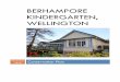 Berhampore Kindergarten, Wellington€¦ · Cover: Berhampore Kindergarten, Stanley Street, Wellington, 6 October 2015, Natalie Marshall 1