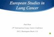 European Studies in Lung Cancere-syllabus.gotoper.com/_media/_pdf/ILC12_Sat_05_Baas_FINAL.pdf · Exclusion Criteria: •Previous systemic therapy for metastatic disease, including