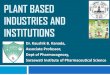 pLANT bASED iNDUSTRIES AND iNSTITUTIONS€¦ · Global Herbal Medicine Market, by category, is segmented into herbal pharmaceuticals, herbal dietary supplements, herbal functional