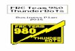 FRC Team 980 ThunderBots · SWOT Analysis 17 Team Fundraisers 18 Community Rebate Programs 19 ThunderScout 20 Social Media 21 Contents . ... is “To create a world-class, award-winning