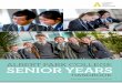 Snr yrs handbook 2015 - Albert Park College · during a designated week in Semester Two". FEATURES OF THE YEAR 10 PROGRAM 1. Students will complete six subjects. Students are expected