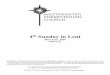 th Sunday in Lent - wpc.org · Unless otherwise noted, scripture quotations are from the New Revised Standard Version (NRSV). Published by Illustrated Ministry, LLC, Racine, Wisconsin