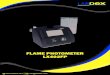 FLAME PHOTOMETER LX402FP - LabDex · Flame Photometer LX402FP is a high quality and high performance instrument with digital output display, used for determination of concentration