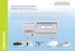 Flame Photometer - Quasar Instruments€¦ · Flame Photometer FP8800 | process version FP8801 | laboratory version The Flame Photometers FP8800 and FP8801 were especially developed