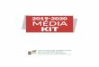 -2020 MÉDIA KIT · (no bleed) 1/4 page (no bleed) Final size: 6” x 9,25” Final size: 5” x 8,5” Final size: 5” x 4,125” Final size: 5” x 2” ... -Crop marks IMPORTANT