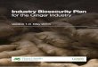 Industry Biosecurity Plan - Australian Ginger Industry ... · ginger Industry Biosecurity Plan (IBP) is a framework to coordinate biosecurity activities and investment for Australia’s