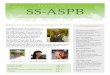 SPRING 2014 SS-ASPBss-aspb.org/resources/April-2014-Newsletter.pdf · Newsletter of the Southern Section of the American Society of Plant Biologists Hello from Dr. Jay Shockey, 2013-2014
