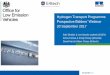 Hydrogen Transport Programme · Hydrogen for Transport (HTP) - Prospective Bidders’ Webinar Address from OLEV –Suki Dhadar •The Office for Low Emission Vehicles (OLEV) is a