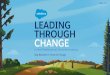 THROUGH LEADING CHANGE€¦ · Overview Is Disruptive Change Imminent for Professional Services? The Way Professional Services are Provided is Changing The professional services sector