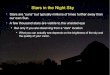 Stars in the Night Sky - University of Virginia3 Stars in the Night Sky Most people live in heavily light-polluted locations. 4 Stars in the Night Sky Even far from city lights our