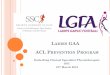ACL Prevention Program - Ladies Gaelic Football 2018-11-07آ  ACL PREVENTION PROGRAM Enda King Clinical